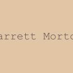 Third Person Observer-Narrator: Garrett Morton