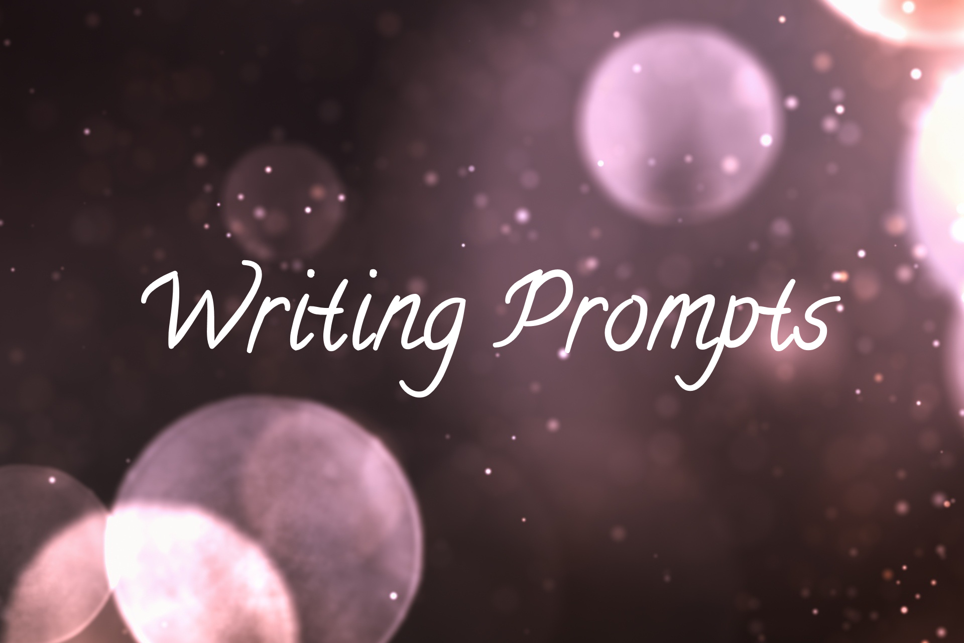 Writing Prompts 50
